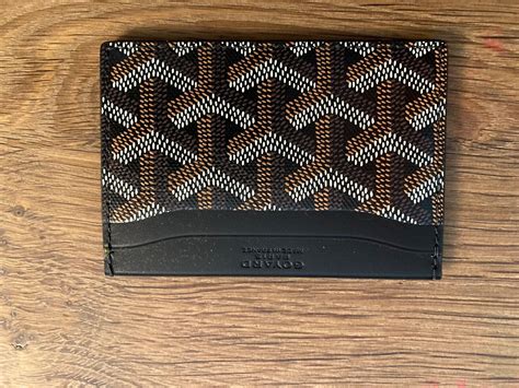 goyard card holder retail price 2023|goyard saint sulpice retail price.